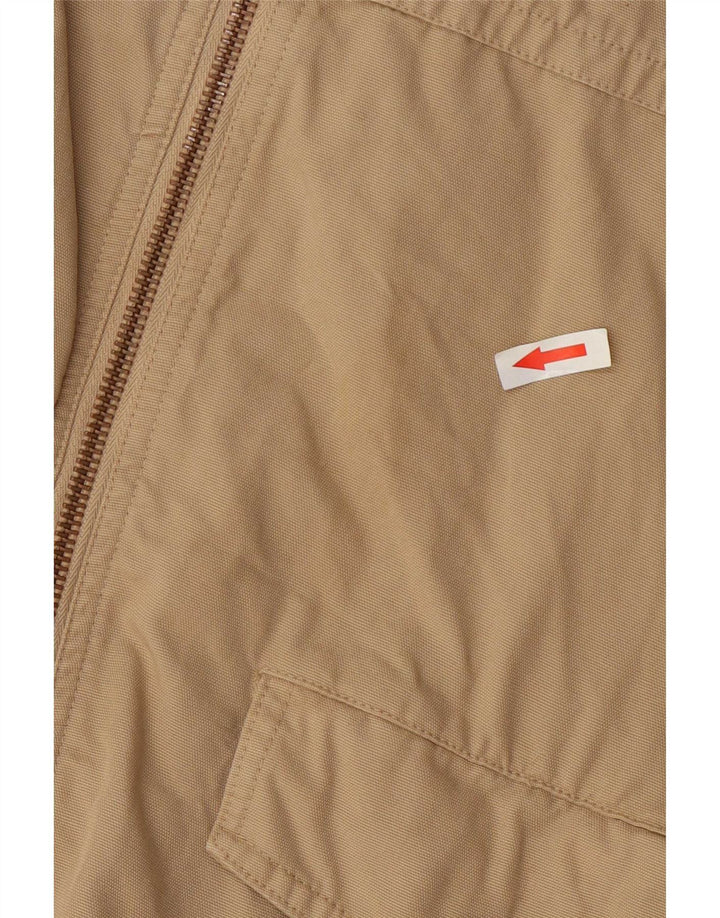 Bomber pentru bărbați Zara UK 42 XL, bumbac, bej