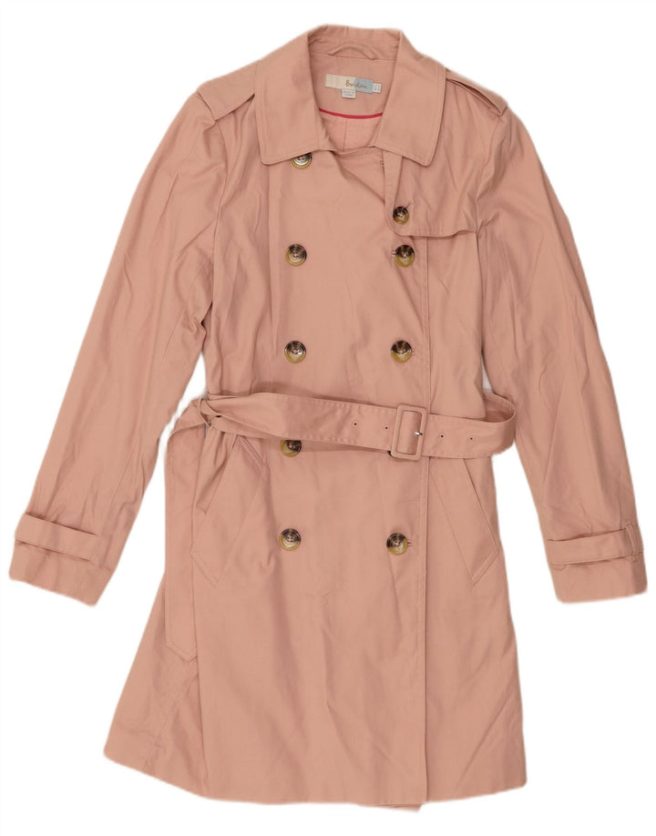 Trench pentru femei Boden UK 10 mic bumbac roz