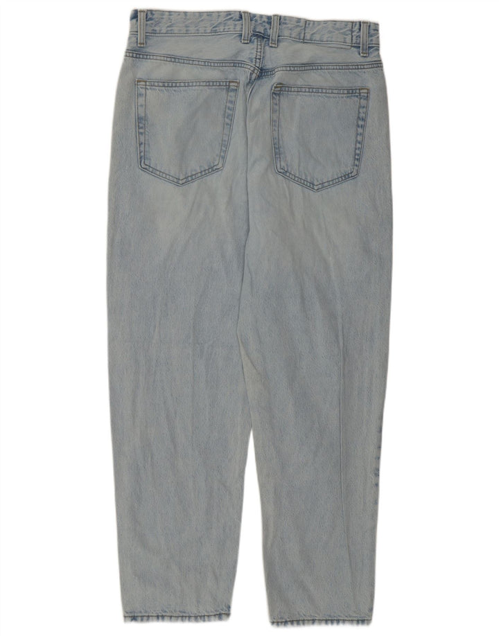 Blugi conici pentru bărbați Zara EU 40 Medium W31 L27 Albastru