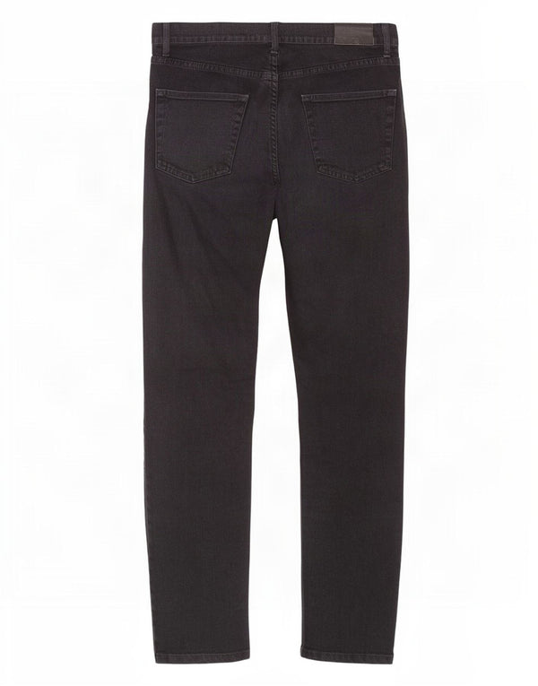 Blugi drepti pentru femei Zara EU 42 L32 L34 L34 Negru Bumbac