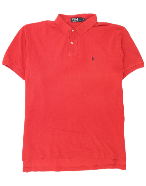 Cămașă Polo Ralph Lauren bărbătească XL bumbac roșu