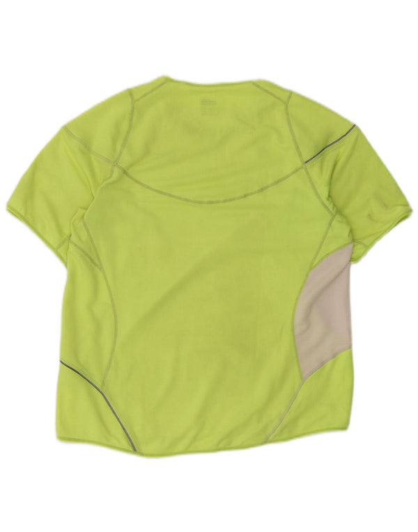 Tricou pentru bărbați Nike Top UK 42/44 Large Green Colorblock