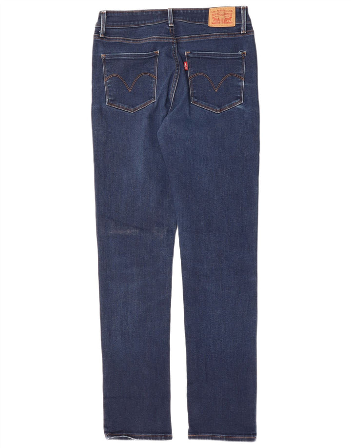 Blugi skinny pentru femei cu talie mijlocie LEVI'S US 8 Medium W28 L30 Bumbac albastru