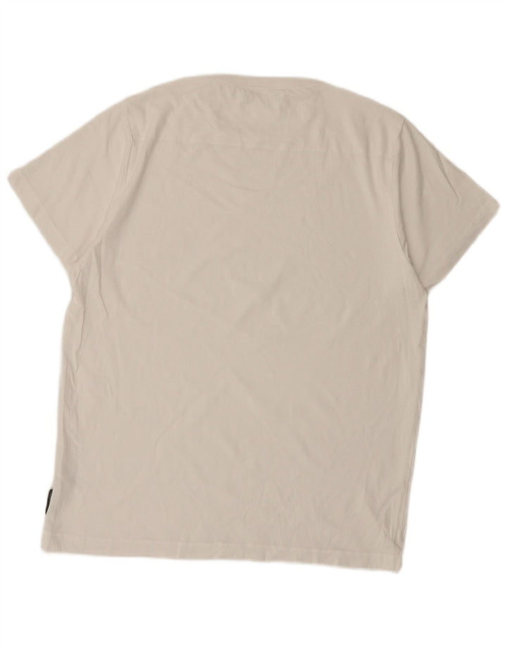 Tricou pentru bărbați French Connection Top XL Bumbac alb