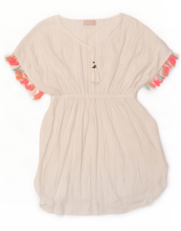 Rochie Kaftan de plajă pentru femei Lipsy UK 8 Small White