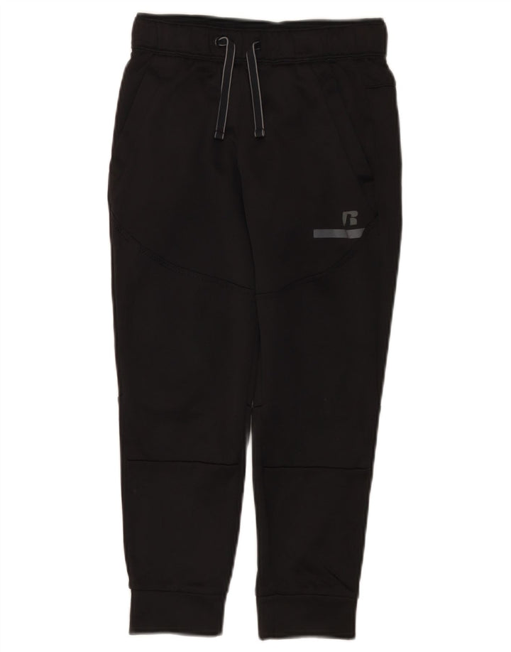 Russell Athletic Băieți Pantaloni Trening Pantaloni Joggeri 7-8 Ani Mediu Negru