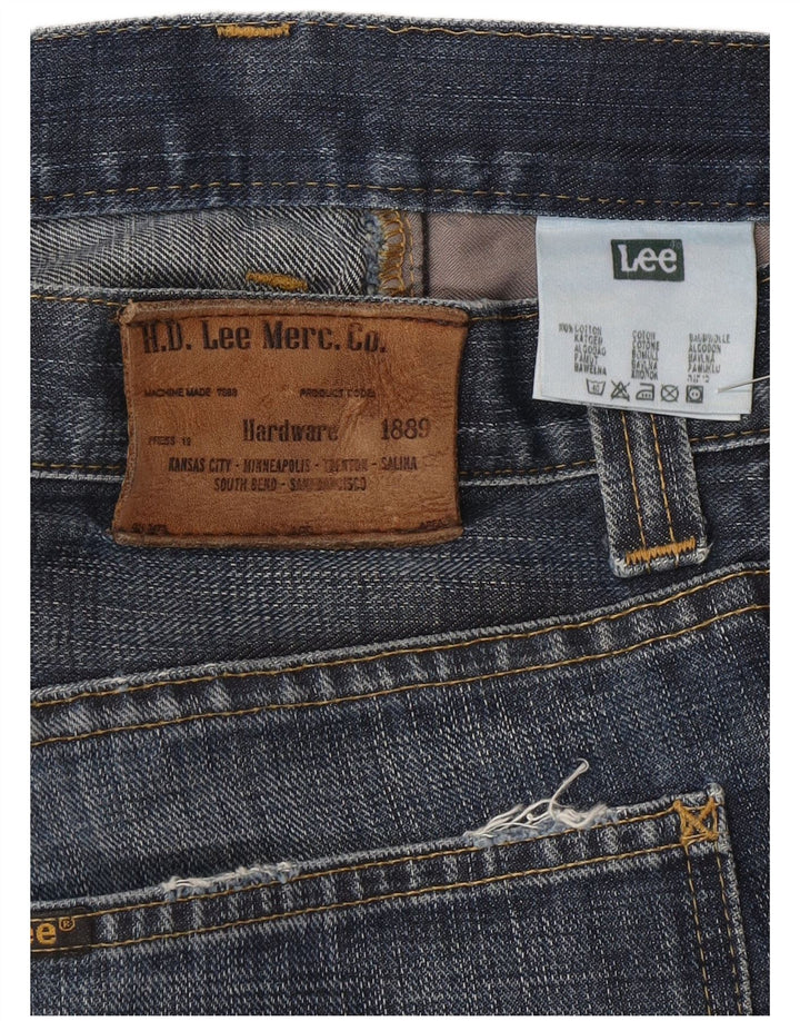 Blugi Lee Flint drepte pentru femei W30 L30 bumbac albastru