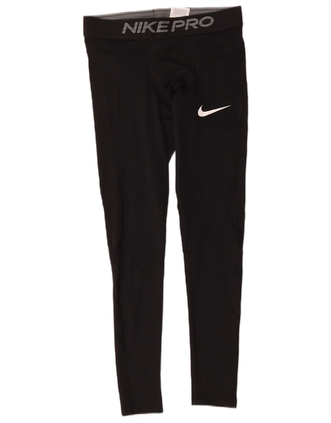 Leggings grafic Nike Dri Fit pentru bărbați, poliester mediu negru