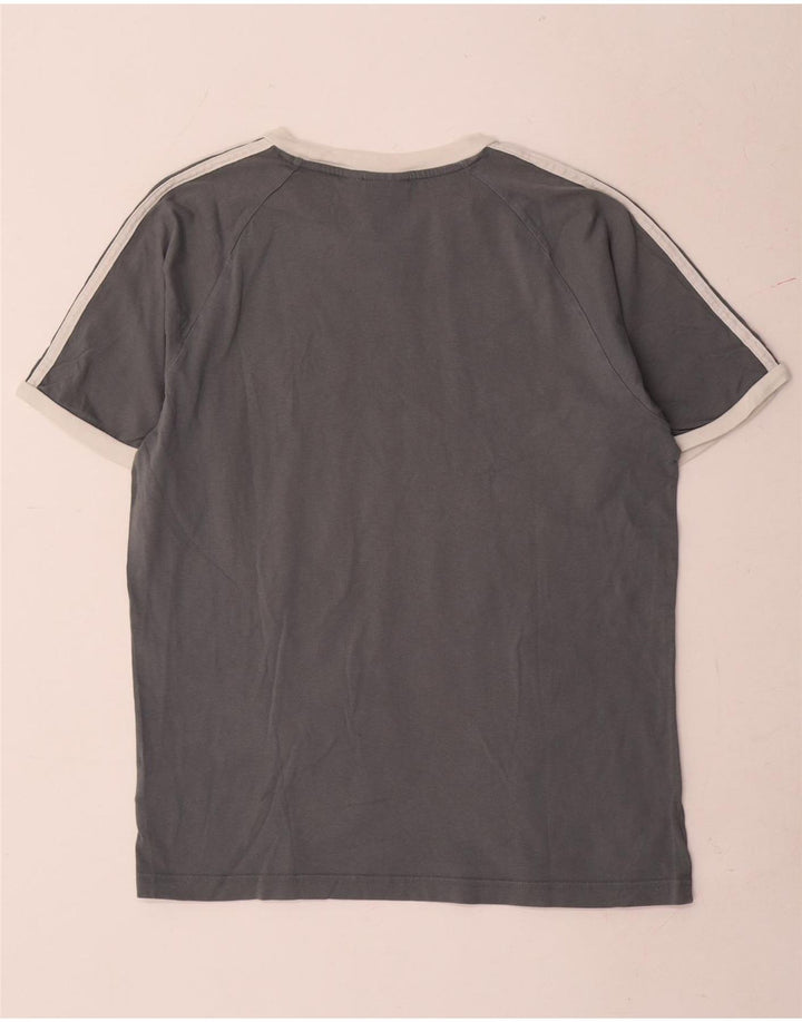Tricou pentru bărbați Adidas Top Medium Gri Bumbac