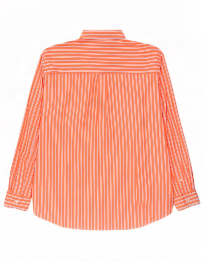 Cămașă pentru bărbați Chaps 2XL bumbac cu dungi portocalii