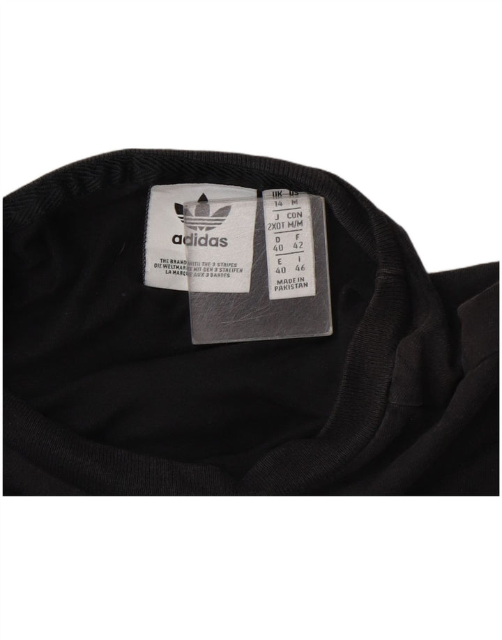 Tricou grafic Adidas pentru femei Top UK 14 Medium Negru