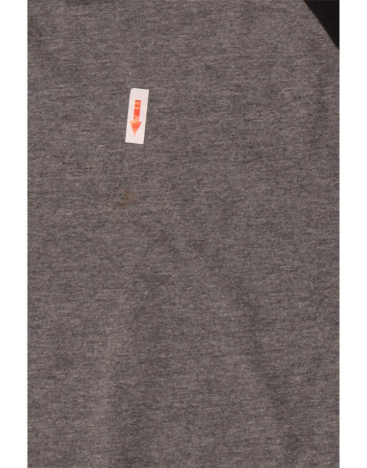 Top cu grafică cu mânecă lungă pentru băieți Hurley Premium Fit, 15-16 ani, gri mediu