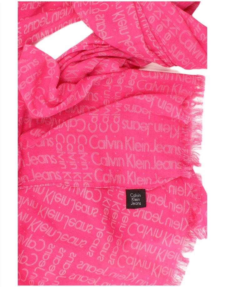 Eșarfă dreptunghiulară pentru femei Calvin Klein Jeans, mărime unica, roz