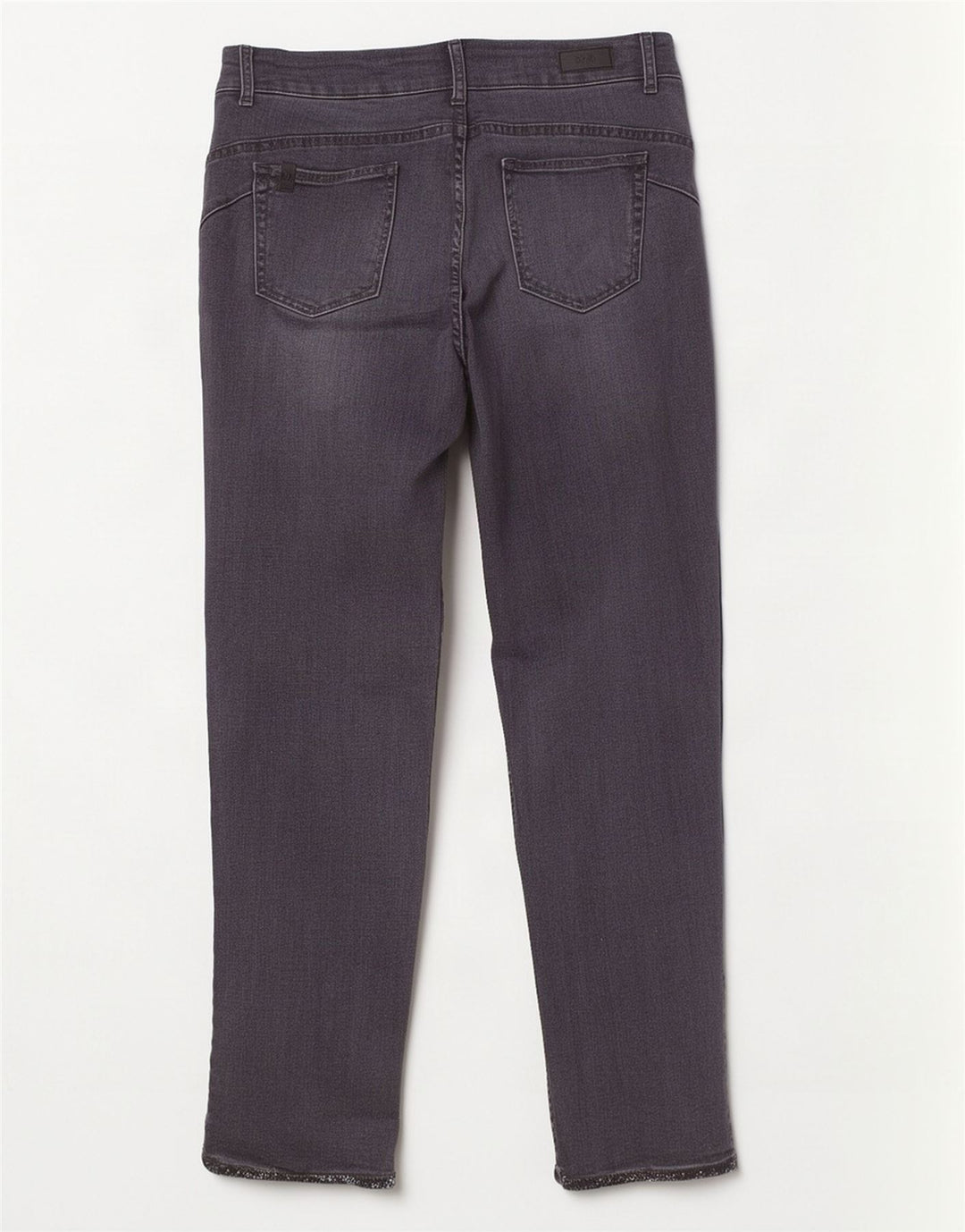 Blugi slim pentru femei Liu Jo W30 L28 bumbac gri