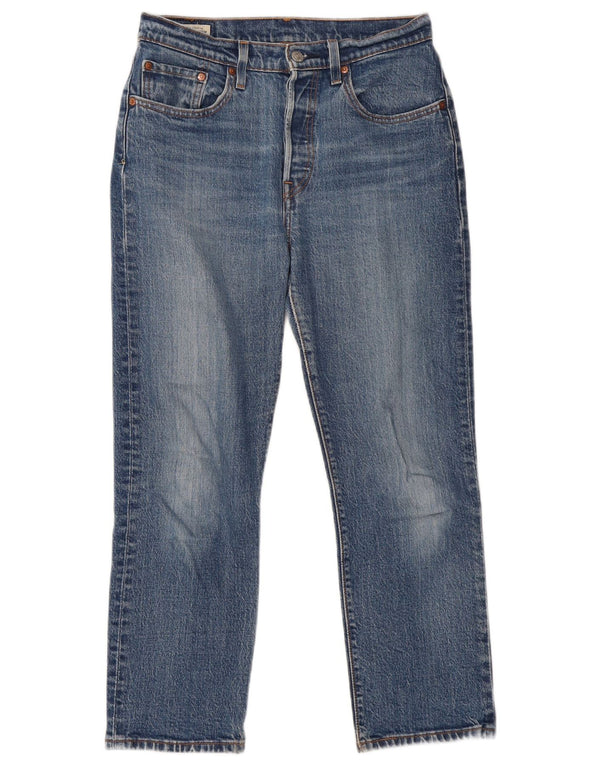 Blugi drepti pentru femei Levi's W27 L26 Bumbac albastru