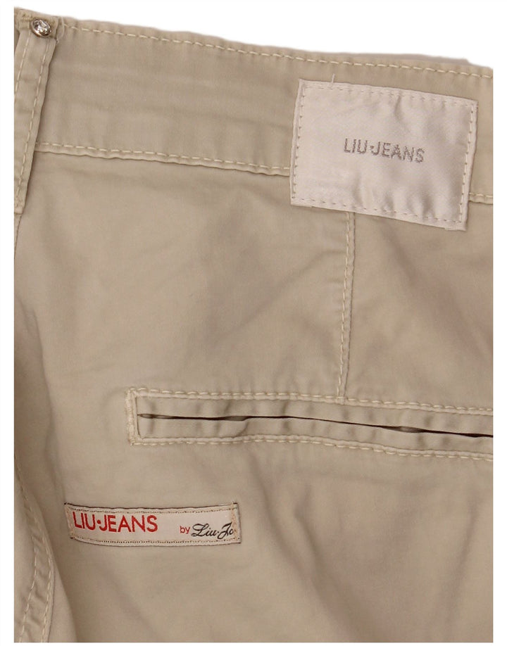 Pantaloni chino subțiri pentru femei LIU JO L28 L34 Bej