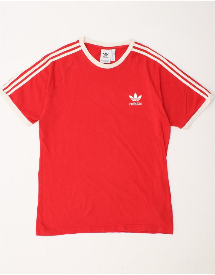 Tricou bărbați ADIDAS Top mare bumbac roșu