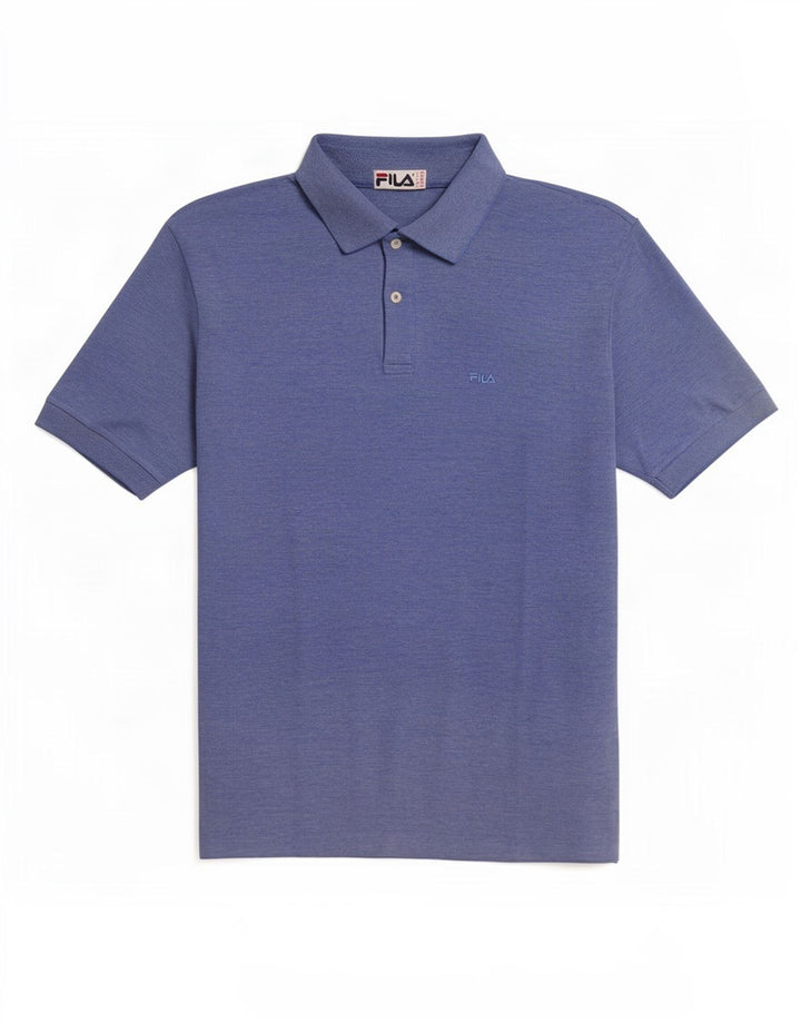 Tricou Polo Fila Bărbați IT 50 Bumbac Albastru Mediu