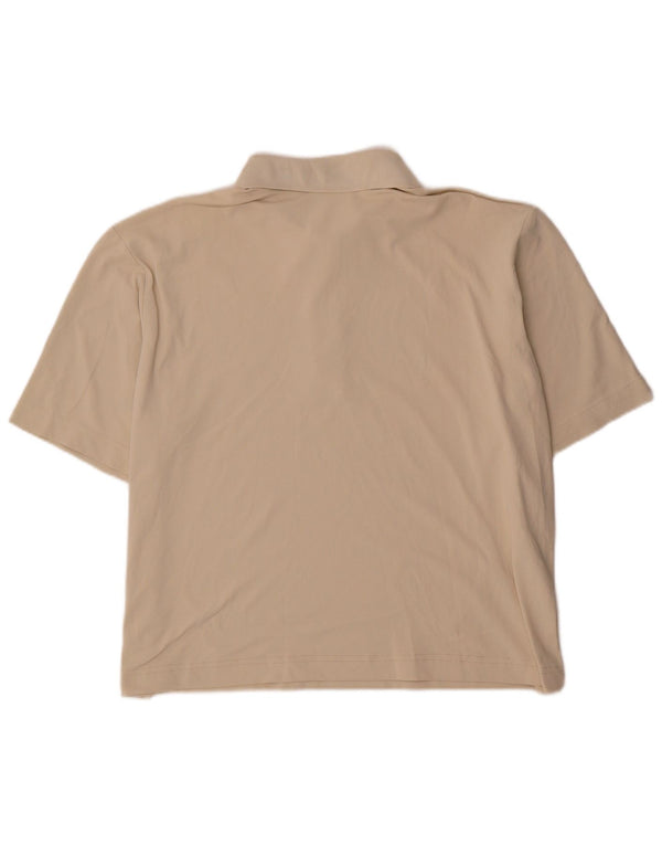 Cămașă polo pentru bărbați Chervo IT 48 Medium Bej Nailon