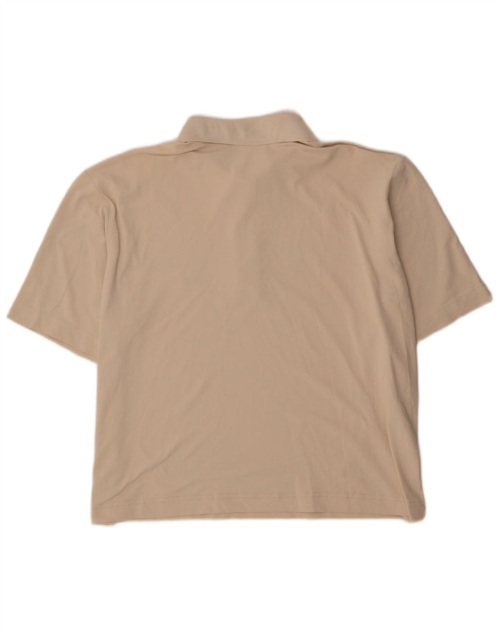 Cămașă polo pentru bărbați Chervo IT 48 Medium Bej Nailon