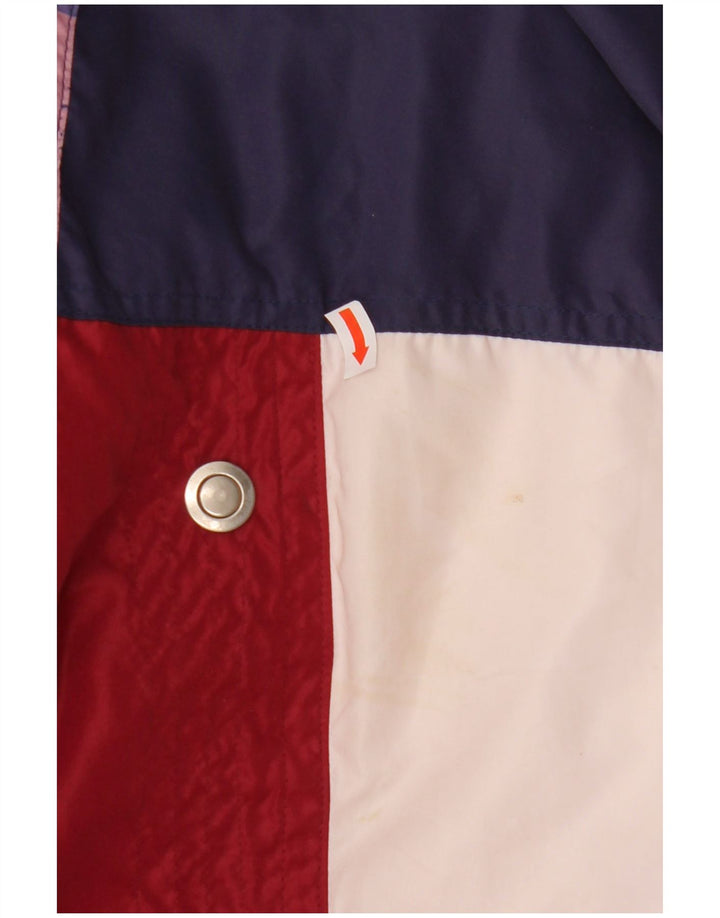 Jachetă de trening grafică pentru bărbați VINTAGE, 2XL, albastru bleumarin, bloc de culoare