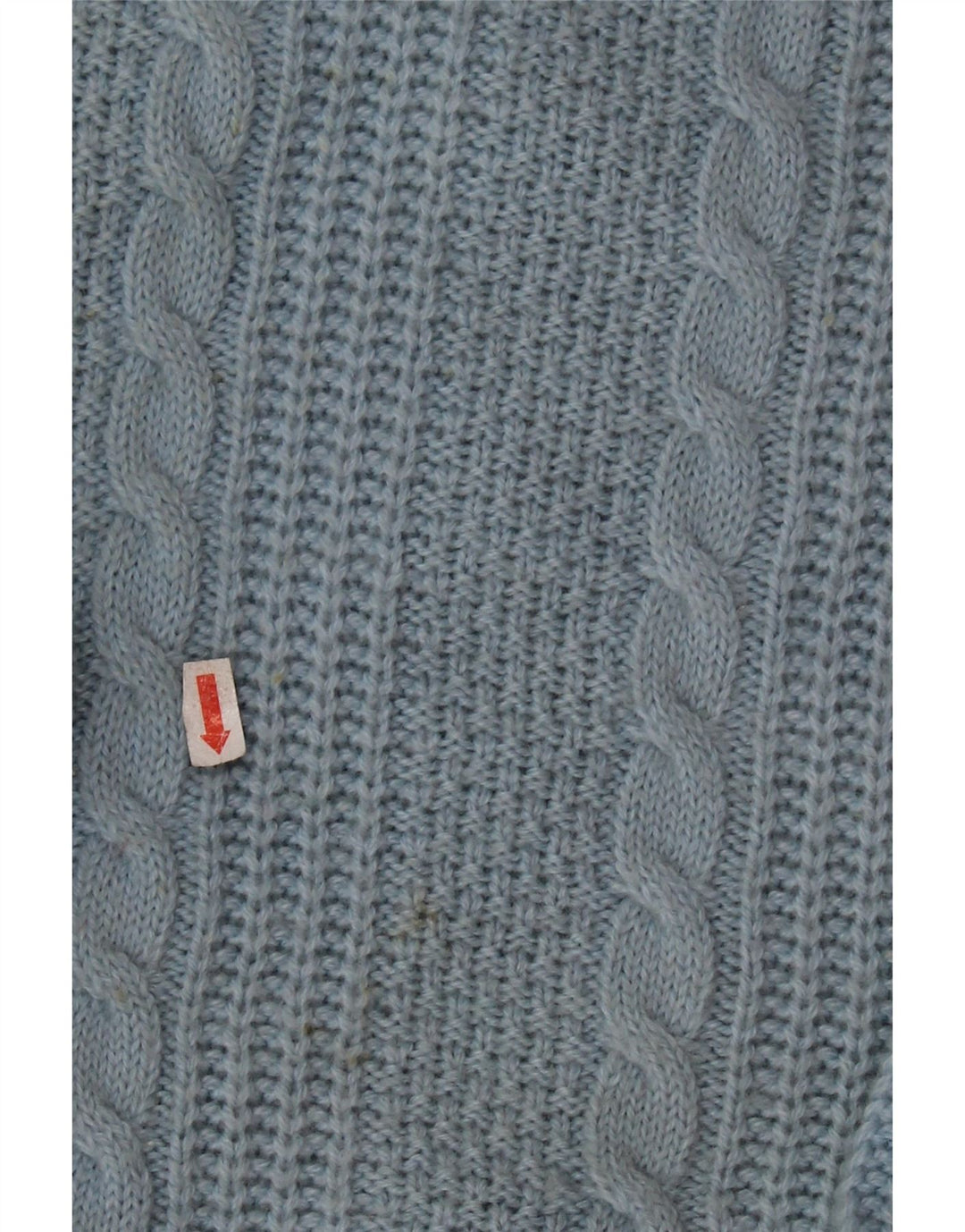 STEFANEL Pulover supradimensionat pentru femei cu decolteu rotund UK 16 Lână mare albastră