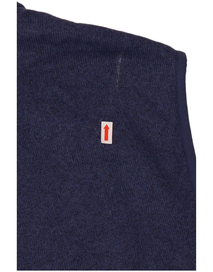 Vineyard Vines Jachetă de trening fără mâneci pentru bărbați XL Blue Flecked Preppy