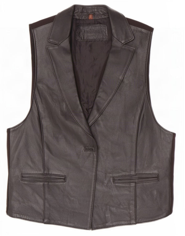 Vestă Conbipel Femei IT 44 Medium Negru Piele