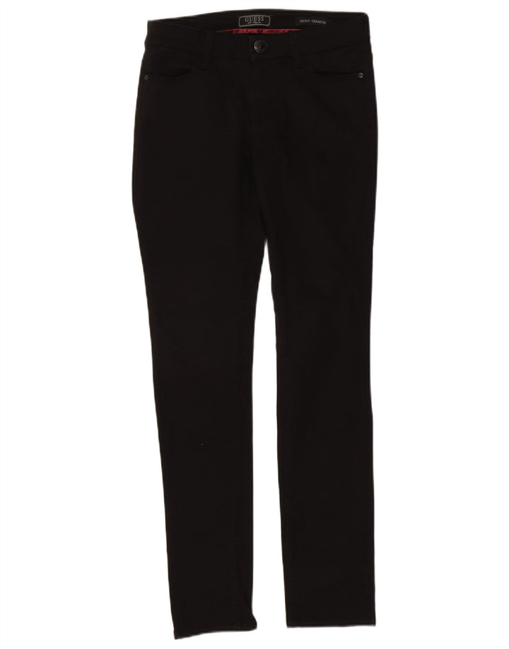 Blugi Guess Cigarette Slim W27 L30 bumbac negru