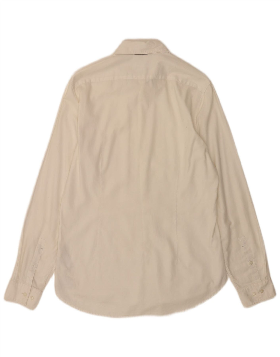 Cămașă pentru bărbați Michael Kors Slim Fit Mărimea 39 15 Bumbac alb mediu