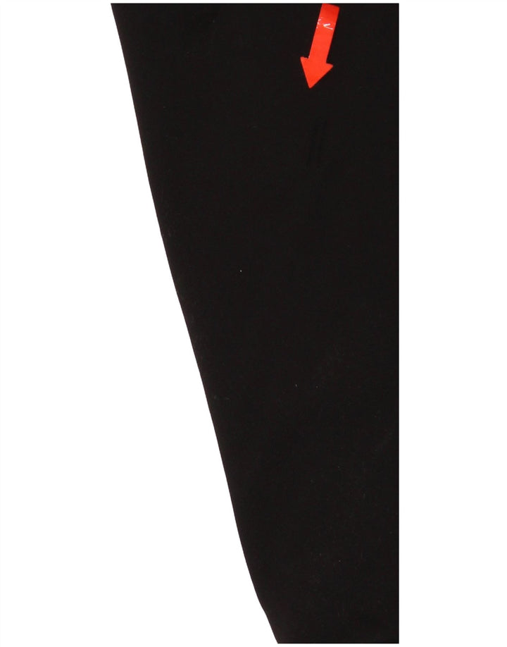 Pulover Adidas pentru bărbați, cu fermoar, poliester mic, negru