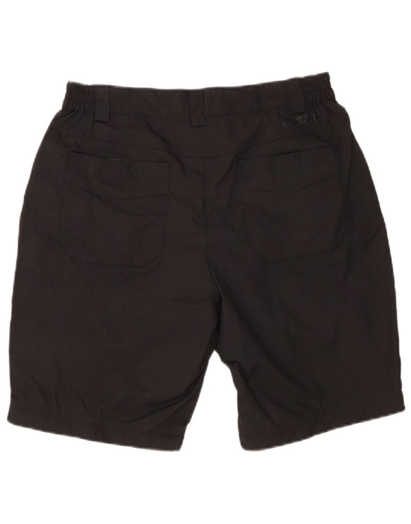 Mountain Warehouse Pantaloni scurti chino pentru femei UK 10 Small W28 Poliester negru