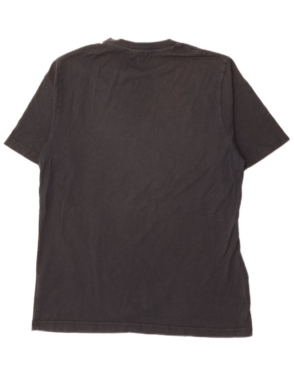 Tricou grafic Nike pentru bărbați Top UK 42/44 Large Black Bumbac