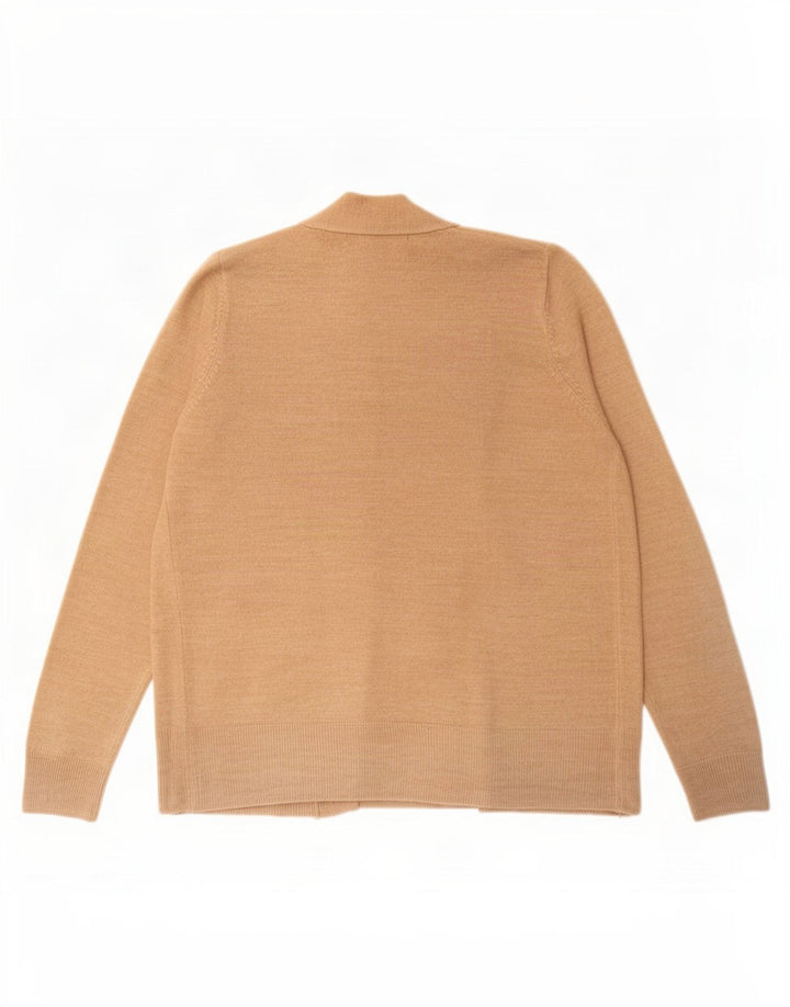 Pulover cardigan deschis pentru femei Marks & Spencer UK 14 maro mediu