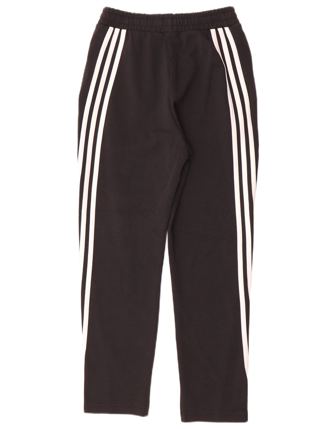 Pantaloni de trening ADIDAS pentru baieti 11-12 ani bumbac negru