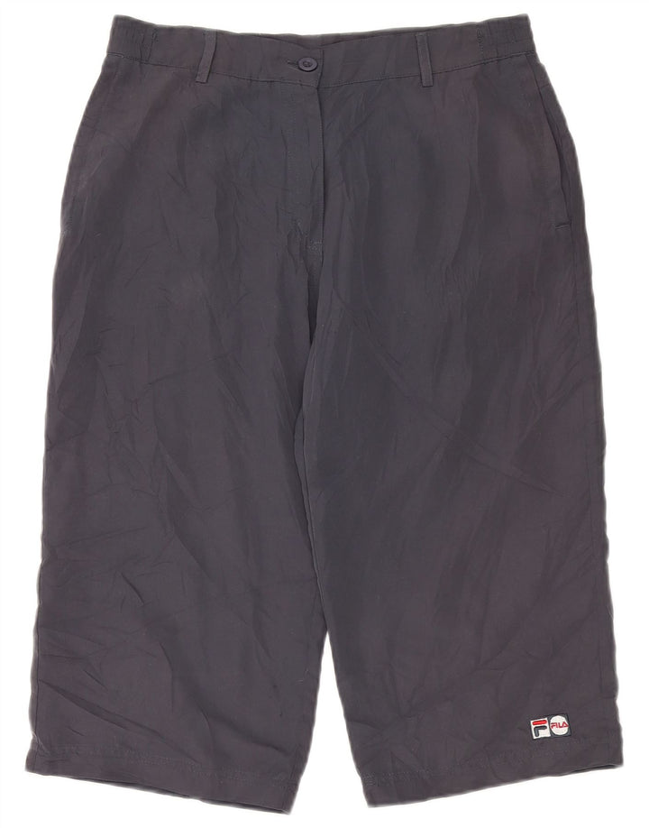 FILA Mens Bermuda Shorts Medium W32 L18 Grey Polyester