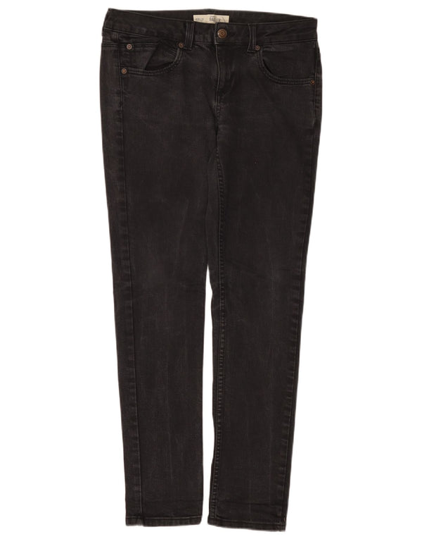 Topshop Blugi skinny Baxter pentru femei W30 L30 bumbac negru
