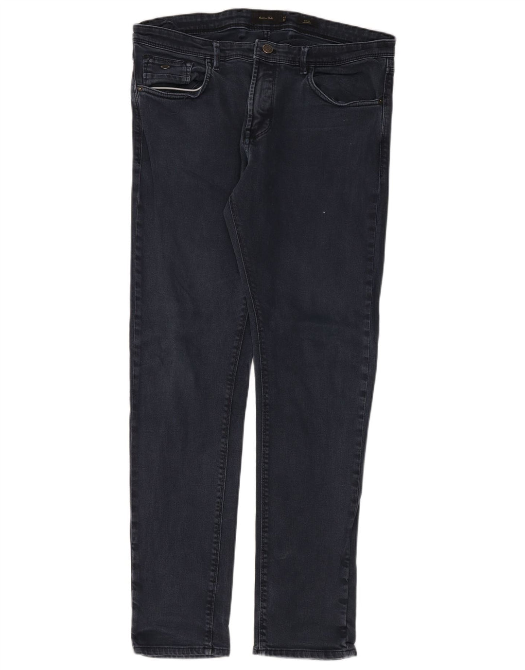 Blugi subțiri Massimo Dutti pentru bărbați EU 36 XL W36 L32 bleumarin