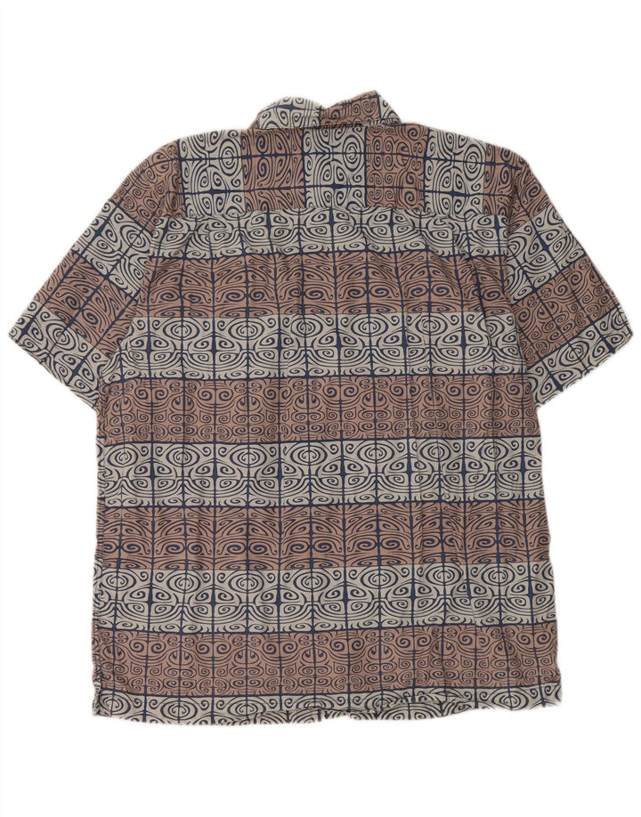Cămașă cu mânecă scurtă Quiksilver pentru bărbați, mare, multicoloră