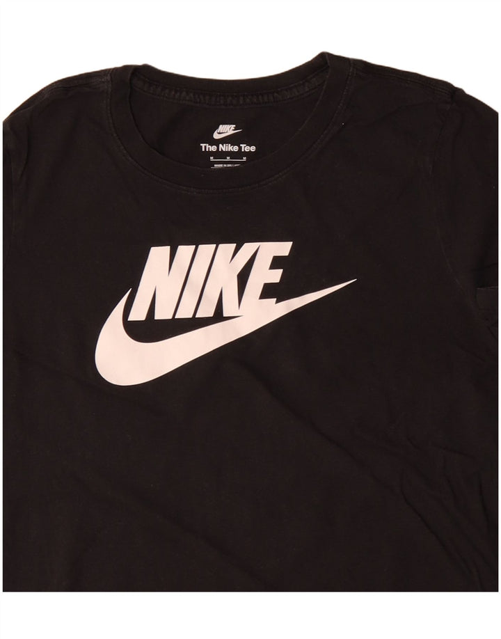 Tricou grafic pentru femei NIKE Top UK 12 Medium Black Bumbac