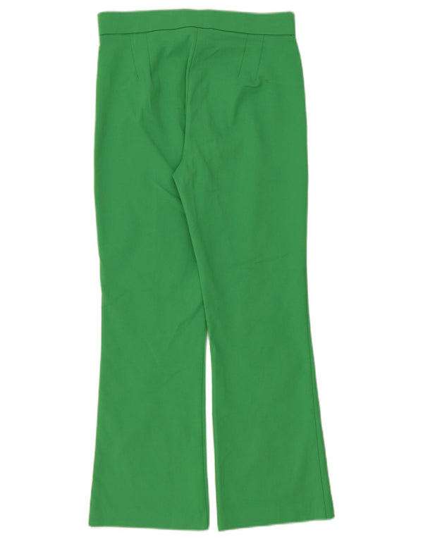 Pantaloni casual pentru femei Bootcut Zara Mici L26 L27 Verde