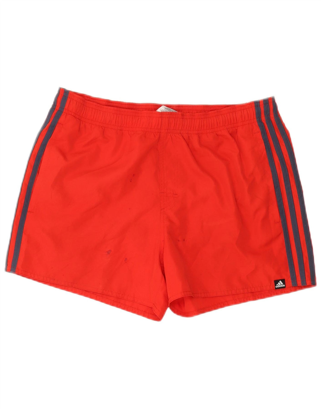 Pantaloni scurți de înot Adidas pentru bărbați, poliester roșu mediu