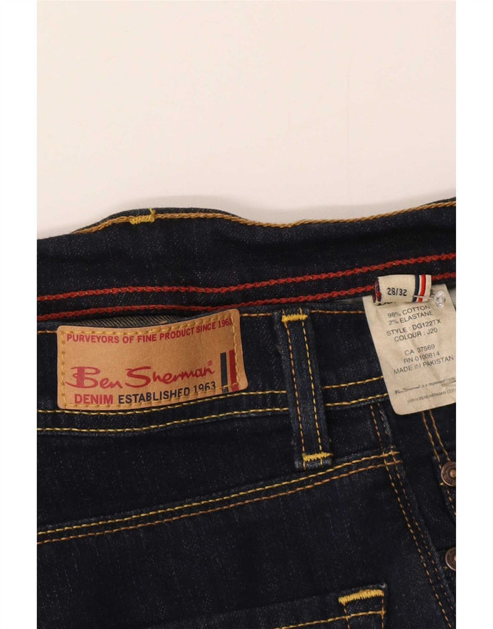 Blugi Ben Sherman Bootcut pentru femei W28 L32 Bumbac bleumarin