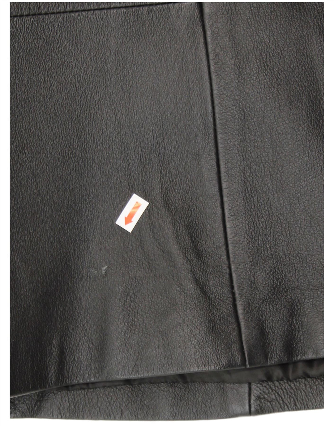 Agenda Sacou Blazer din piele cu 3 nasturi pentru femei UK 24 4XL Piele neagră