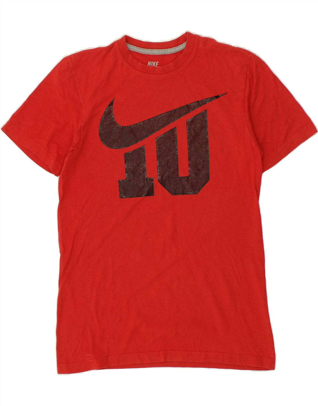 NIKE Mens Regular Fit Graphic T-Shirt Top Small Red Vintage Nike and Second-Hand Nike from Messina Hembry 