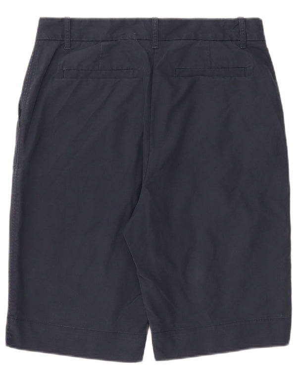 Pantaloni scurti chino pentru femei Marks & Spencer UK 12 Medium W32 Bumbac bleumarin