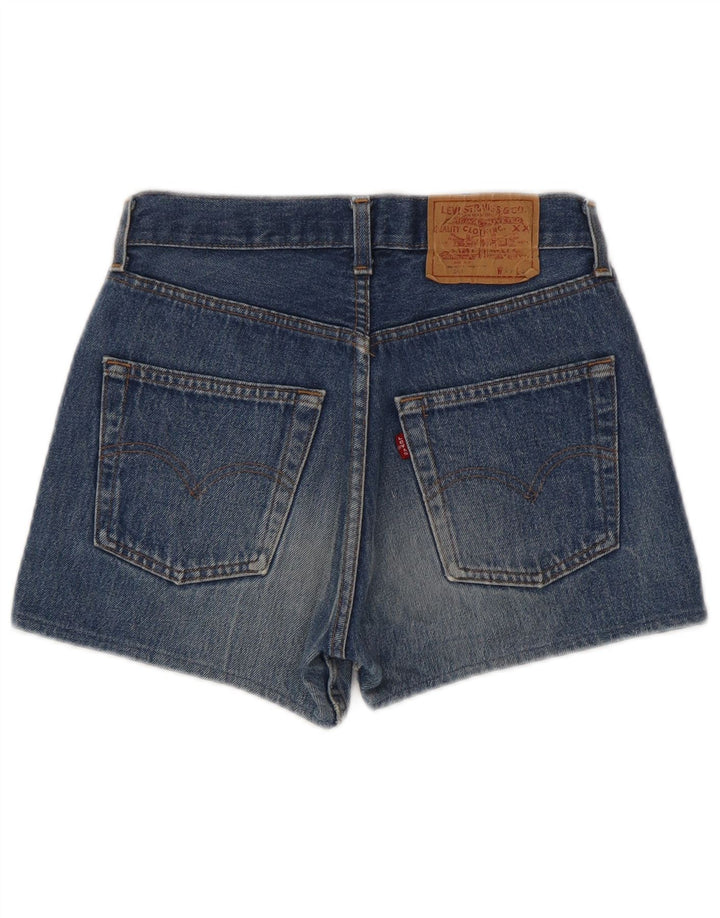 Pantaloni scurți Levi's 501 Denim W29, bumbac albastru mediu