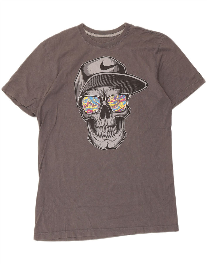 Tricou grafic pentru bărbați Nike Regular Fit Top, gri mediu