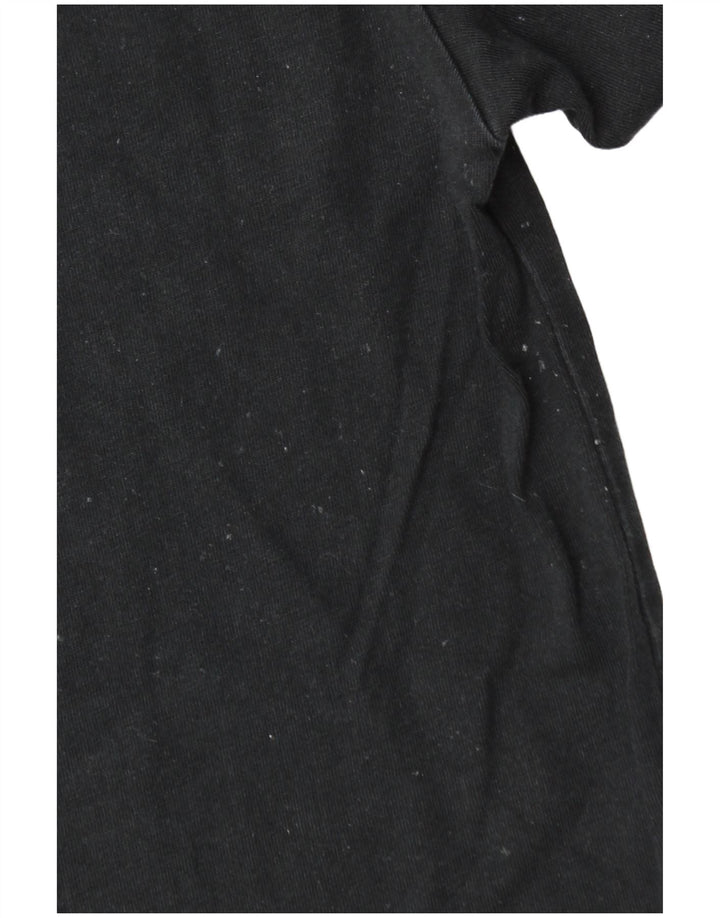 Tricou grafic Converse pentru bărbați Top mediu negru bumbac