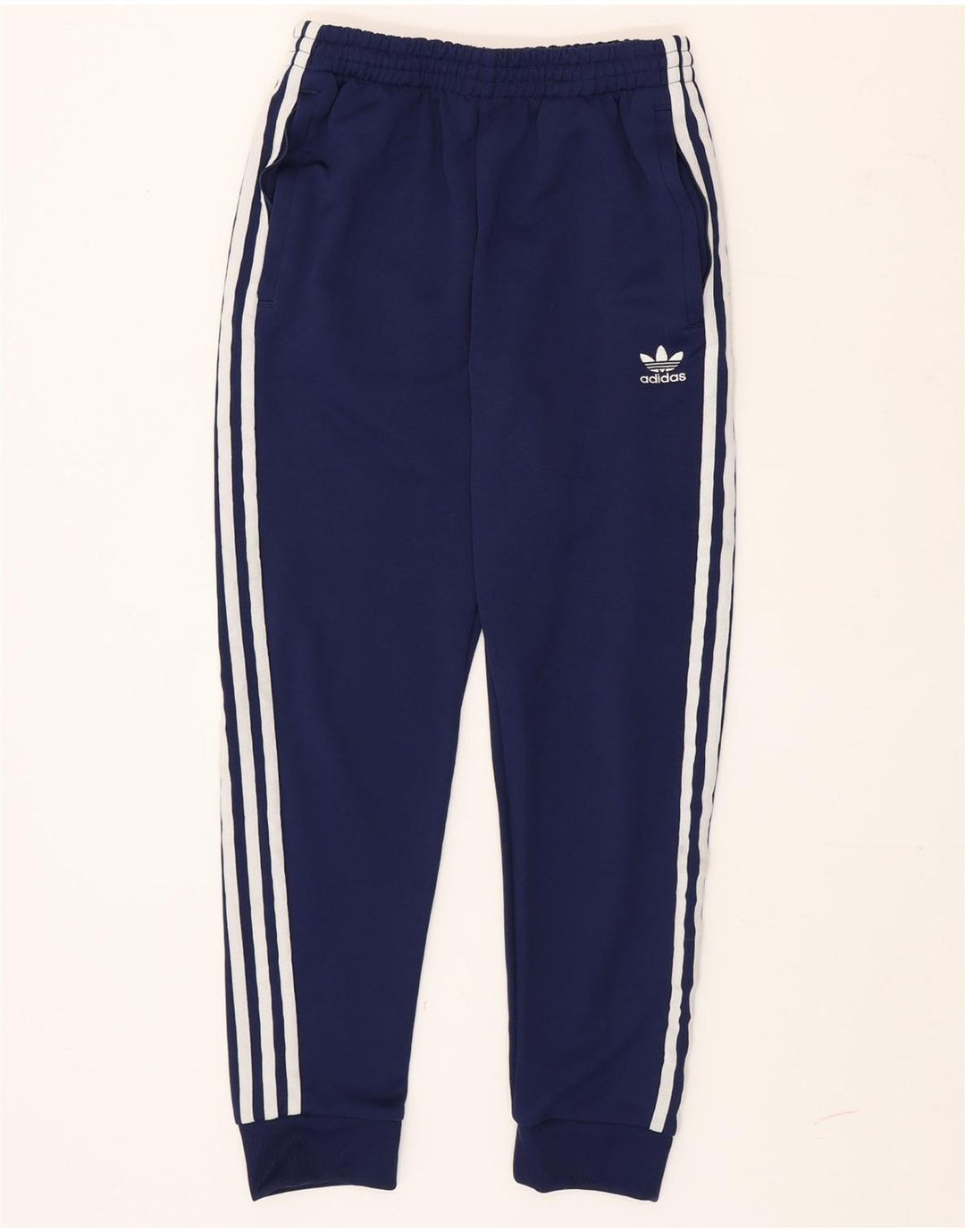 Pantaloni de trening pentru bărbați Adidas Pantaloni de jogging Mici, bleumarin, poliester